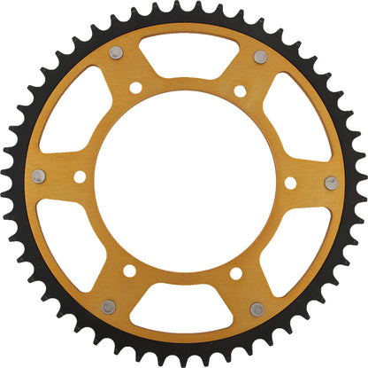 Rear Stealth Sprocket Alu/Stl 51t 520 Gld Yam