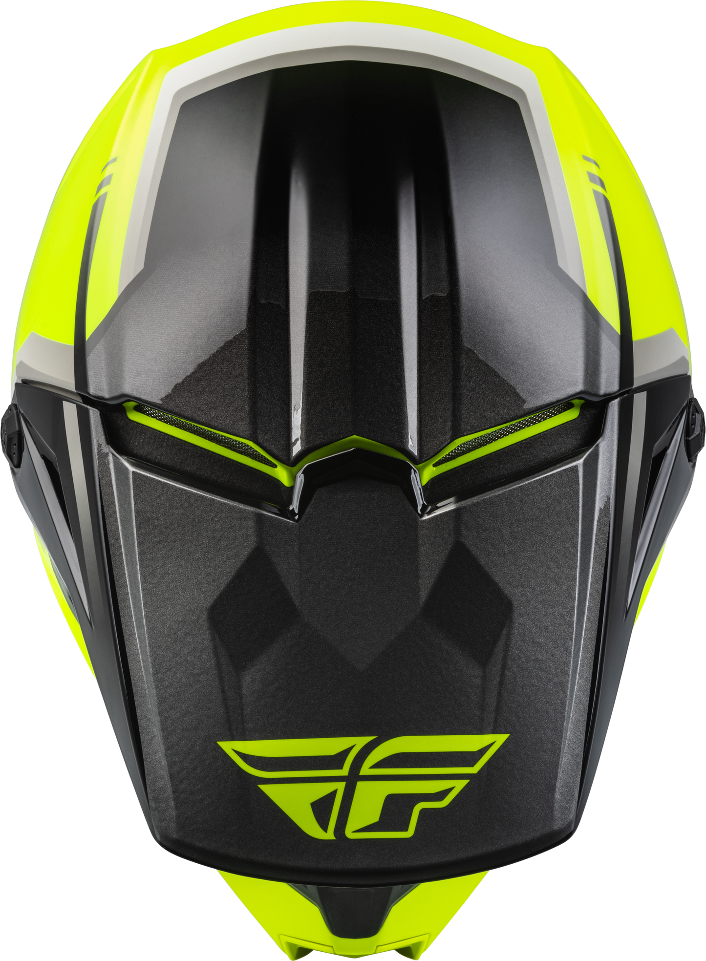 Youth Kinetic Vision Helmet Hi Vis/Black Yl