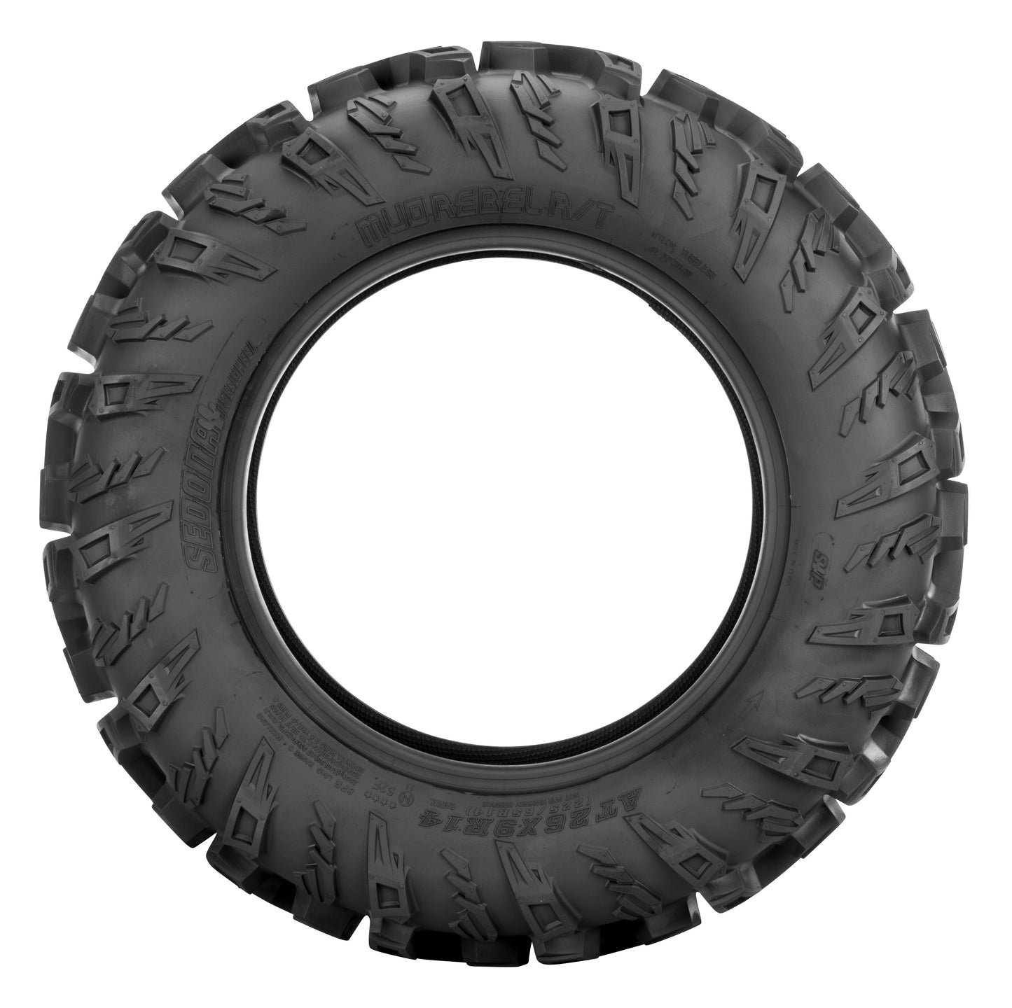 Tire Mud Rebel R/T 26x10r12 Radial 8pr Lr495lbs