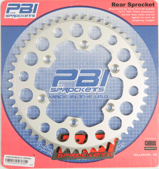 Rear Sprocket Aluminum 50t 520 Kaw/Suz