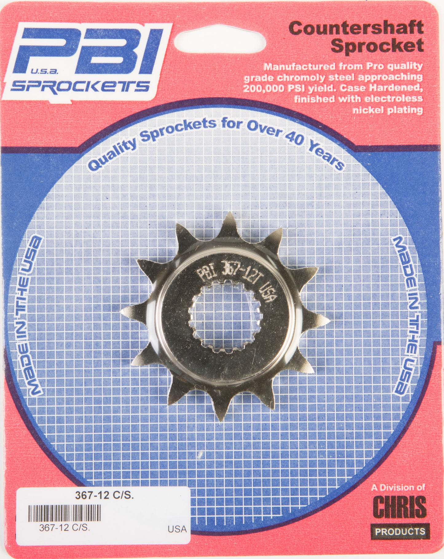 Front Cs Sprocket Steel 12t 520 Hon