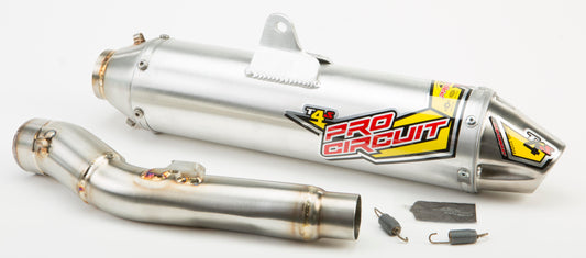 P/C T 4 Slip On Exhaust Kx250f '04 08