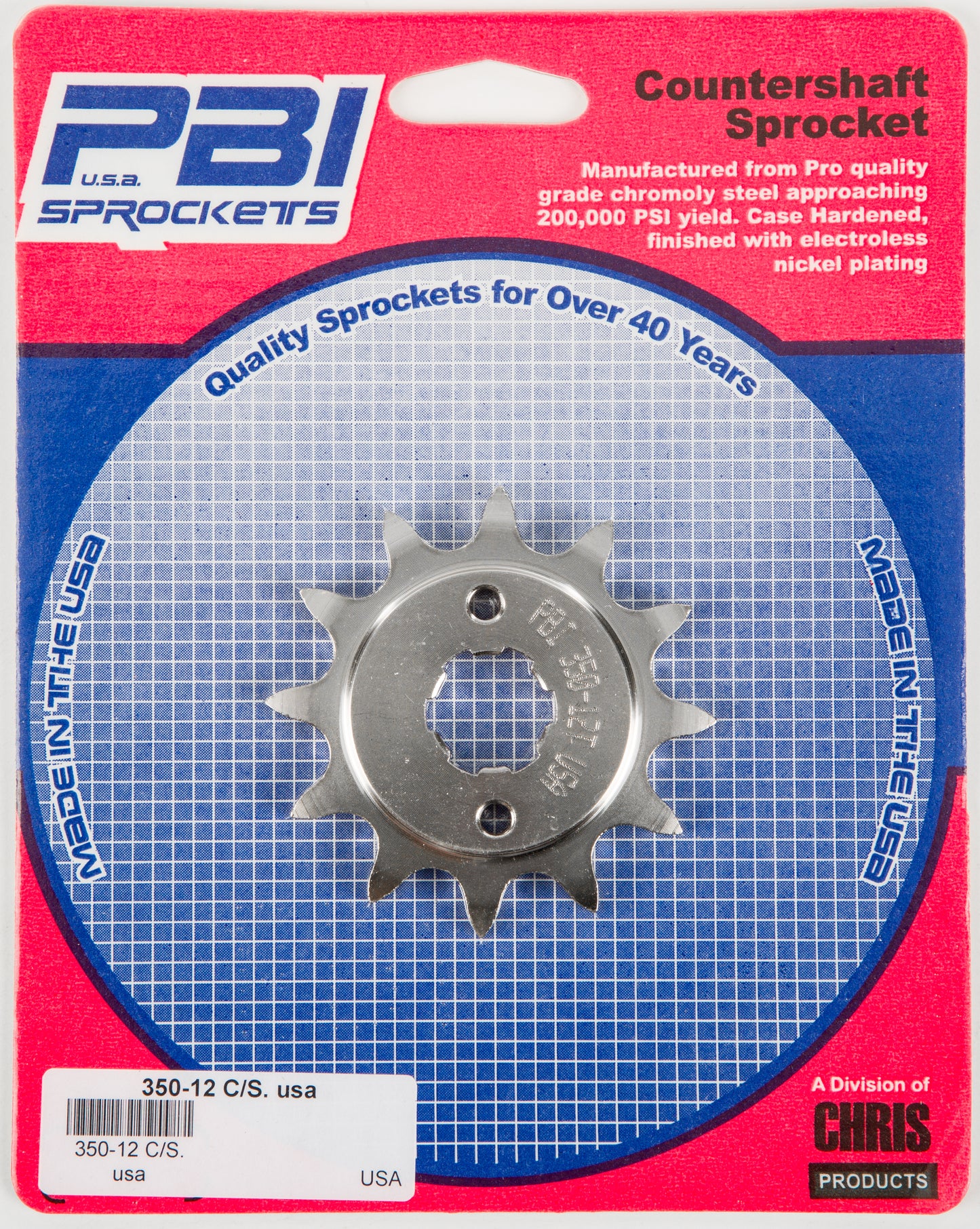 Front Cs Sprocket Steel 12t 520 Hon