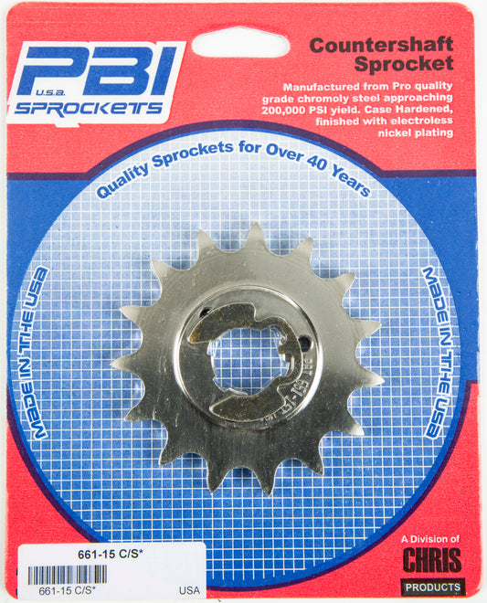 Front Cs Sprocket Steel 15t 520 Suz