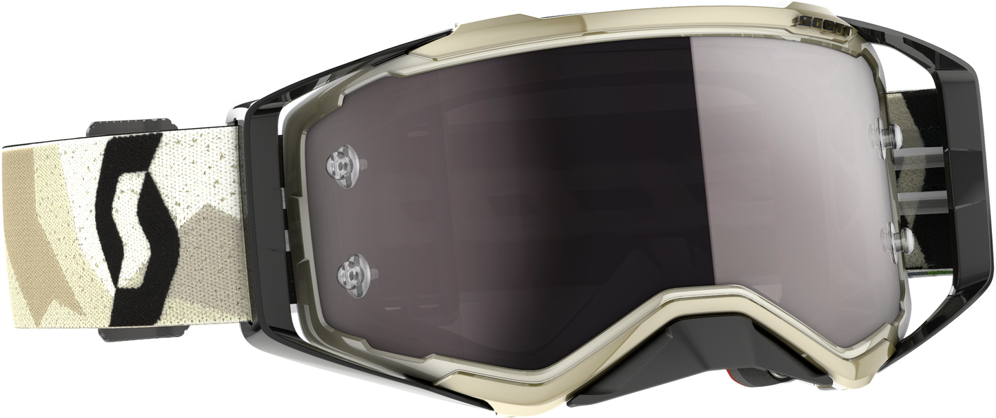 Prospect Camo Goggle Beige/ Black Silver Chrome Works