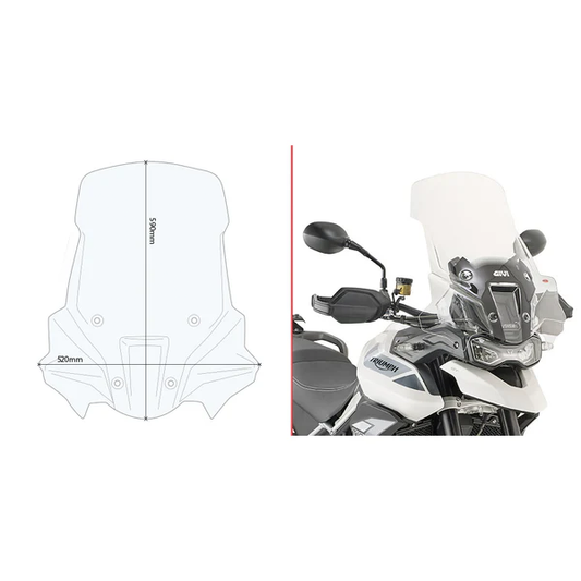 Windshield Specific Clear Tri