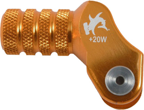Billet Shift Lever Offset Tip Orange +20mm