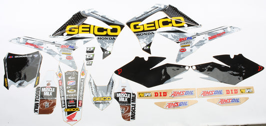 2014 Geico Honda Camo Complete Kit Black