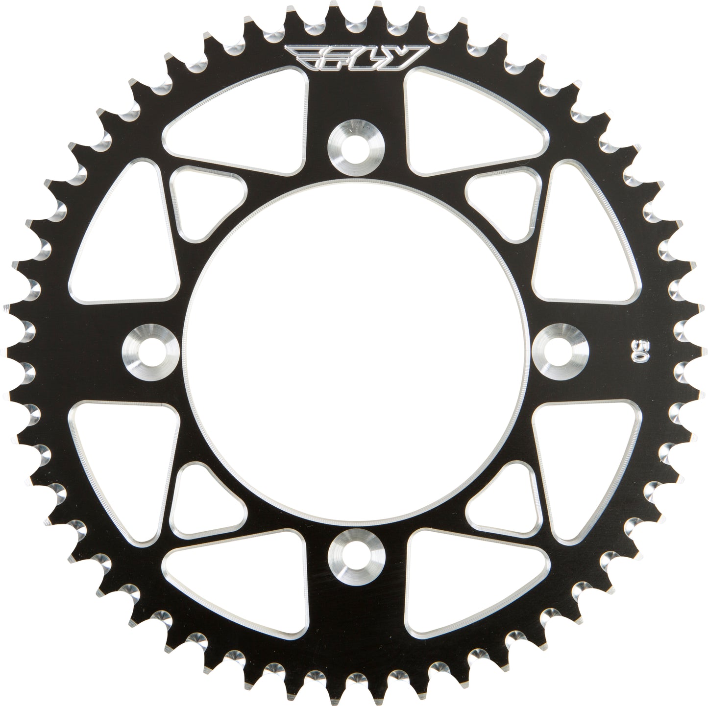 Rear Sprocket Aluminum 50t 428 Blk Suz/Yam