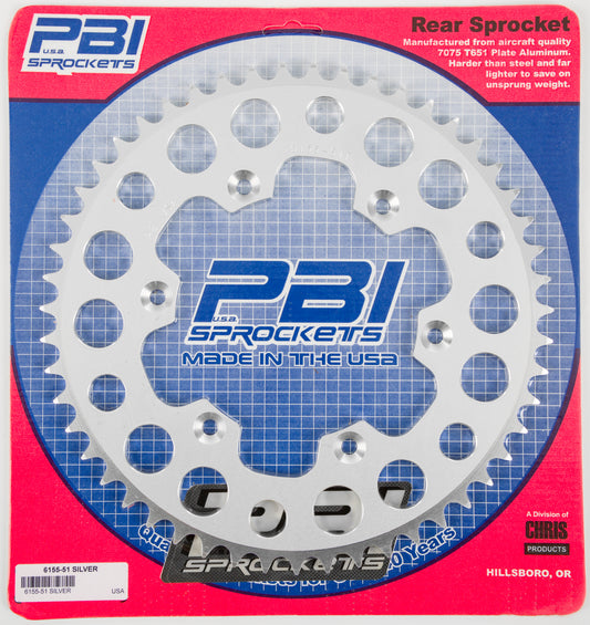 Rear Sprocket Aluminum 51t 520 Kaw/Suz