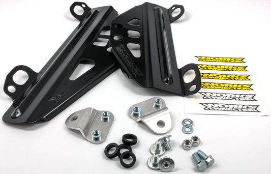 Radiator Braces Black