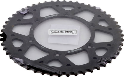 Rear Sprocket Steel 52t 520 Blk Kaw/Suz