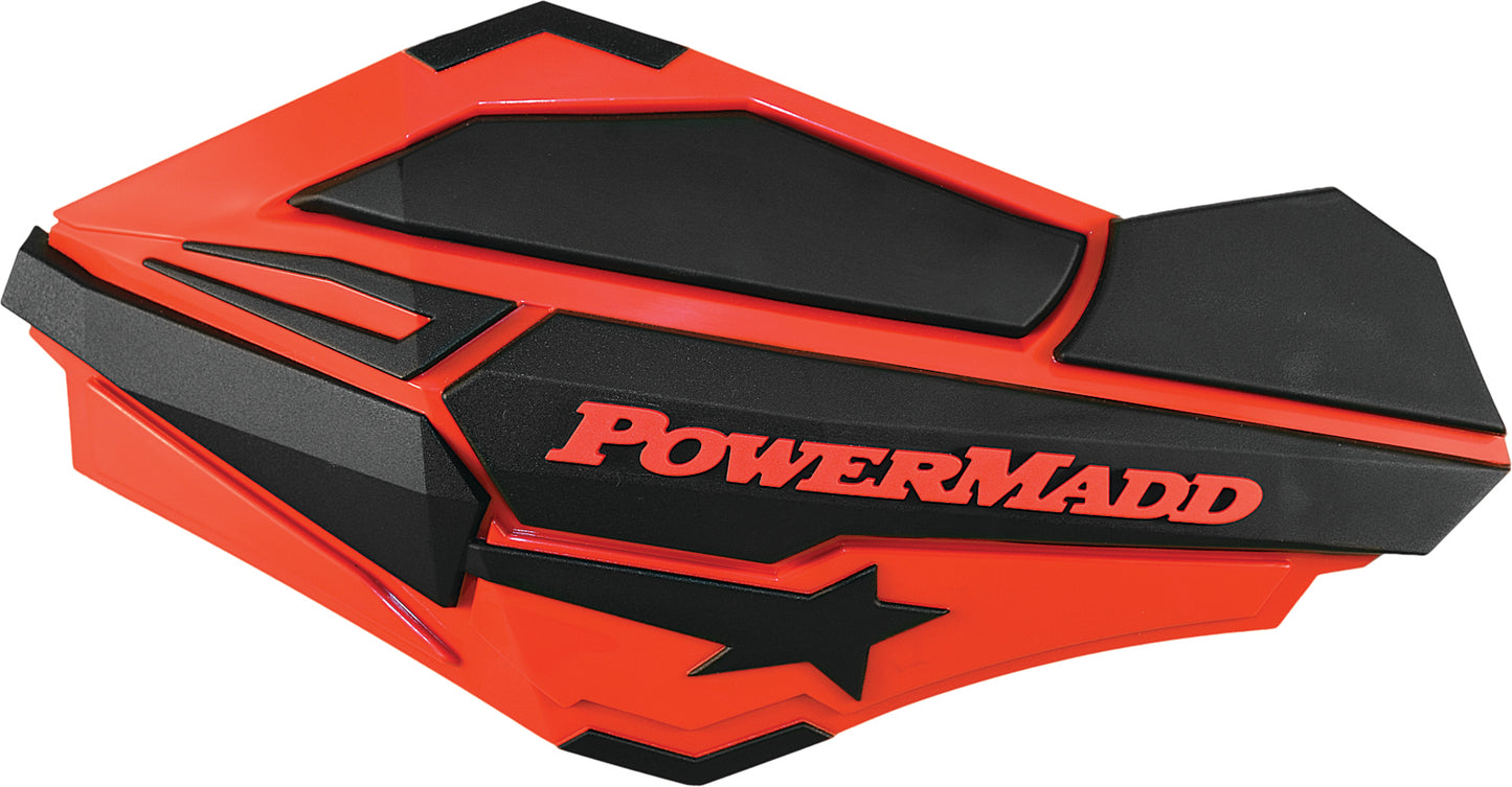 Sentinal Handguards (Honda Red/Black)