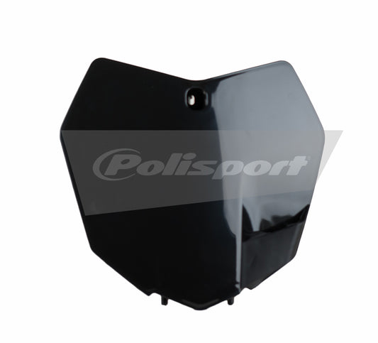 Front Number Plate Black