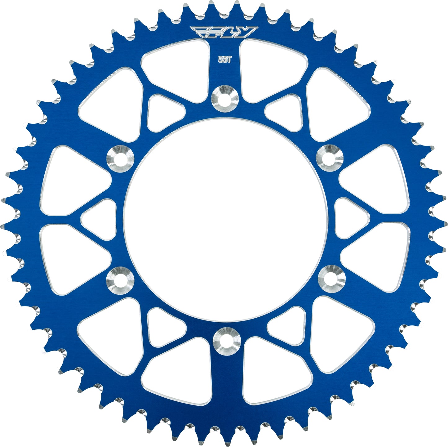 Rear Sprocket Aluminum 53t 520 Blu Husq/Ktm