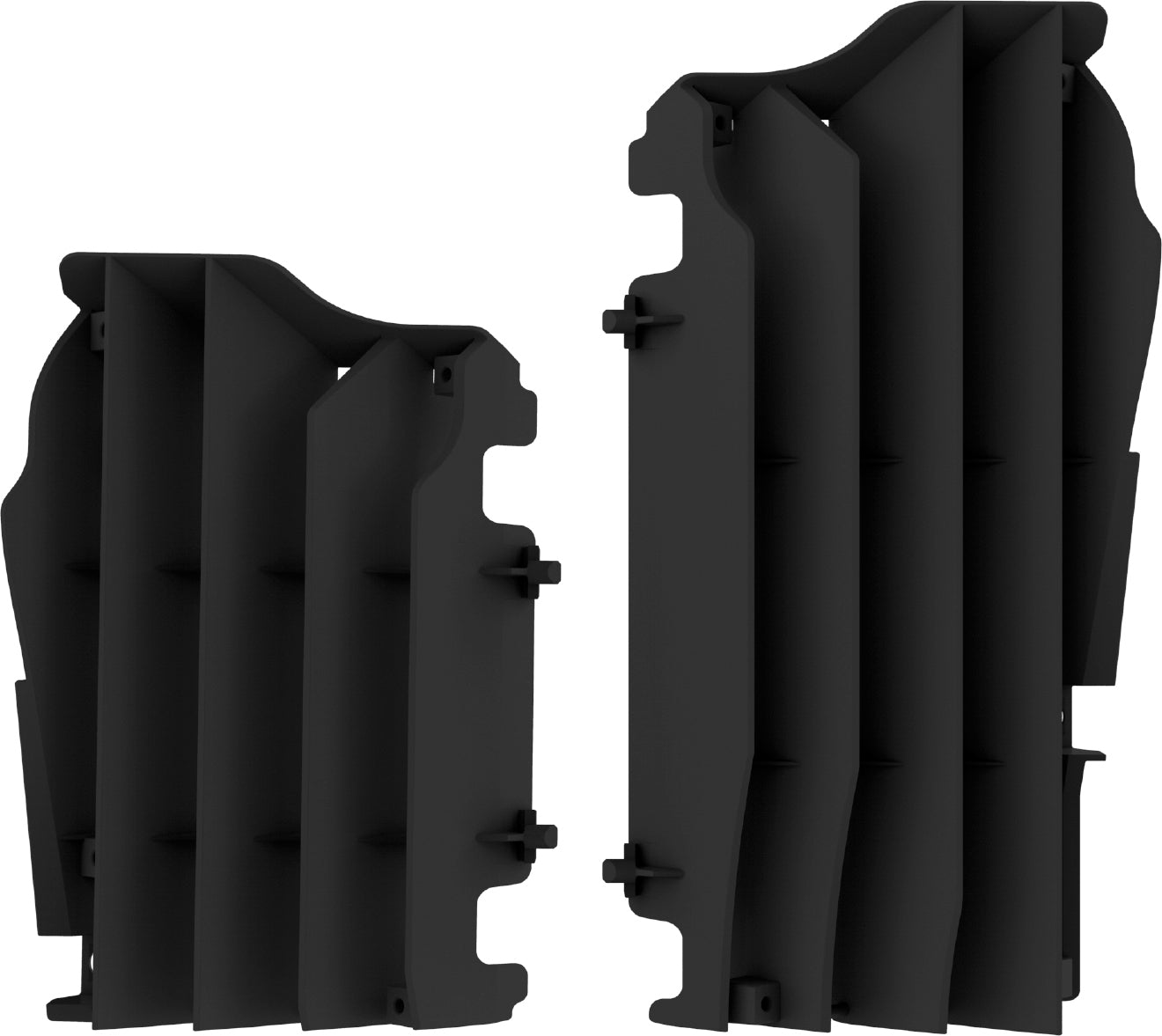 Radiator Louvers Black