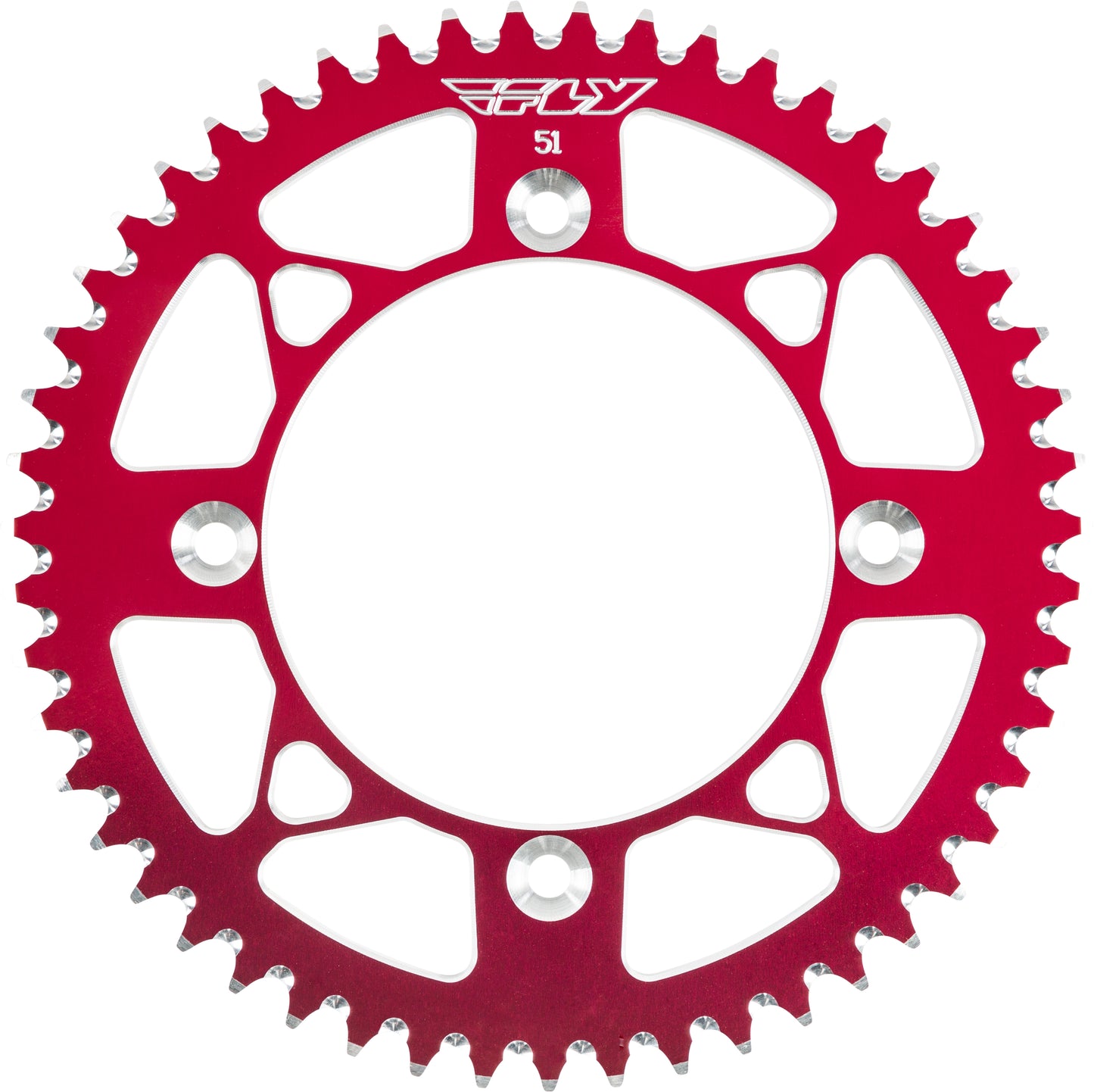 Rear Sprocket Aluminum 51t 420 Red Hon