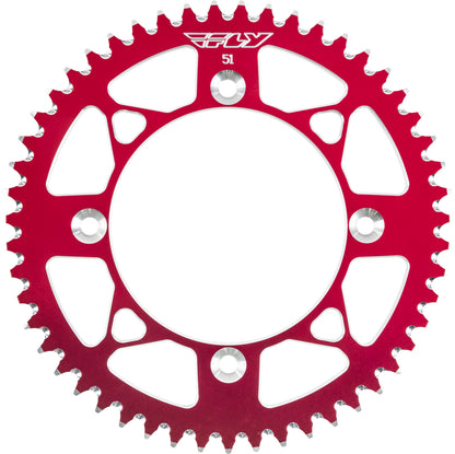 Rear Sprocket Aluminum 51t 420 Red Hon