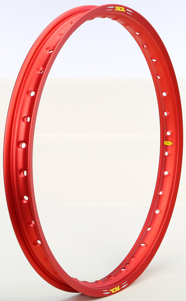 70 R Rim Matte Red