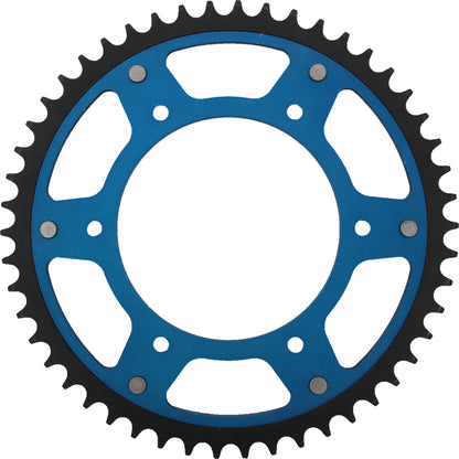 Rear Stealth Sprocket Alu/Stl 50t 520 Blu Hus/Husq/Ktm