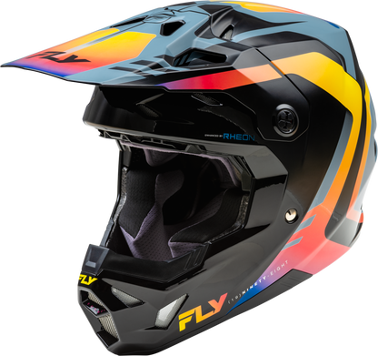 Yth Formula Cp Krypton Helmet Grey/Black/Electric Fade Yl