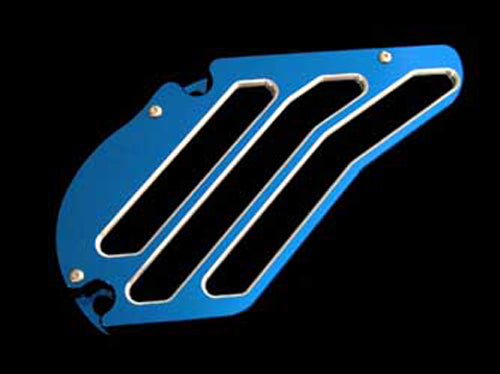 Front Chain Guard (Anodized Black)