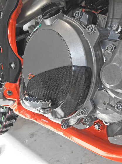 Carbon Fiber Clutch Cover Ktm 250/350