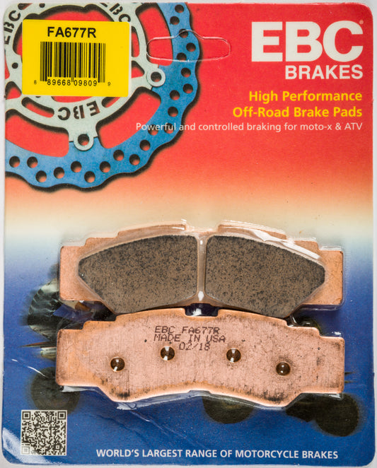 Brake Pads Fa677r Sintered R Series