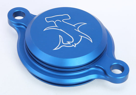 Oil Filter Cover Yz250/450f 10 15 Blue