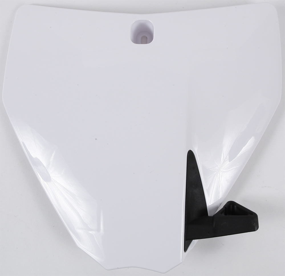 Front Number Plate White