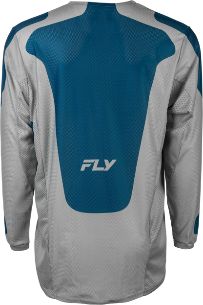 Kinetic Mesh Sym Jersey Grey/Blue Xl