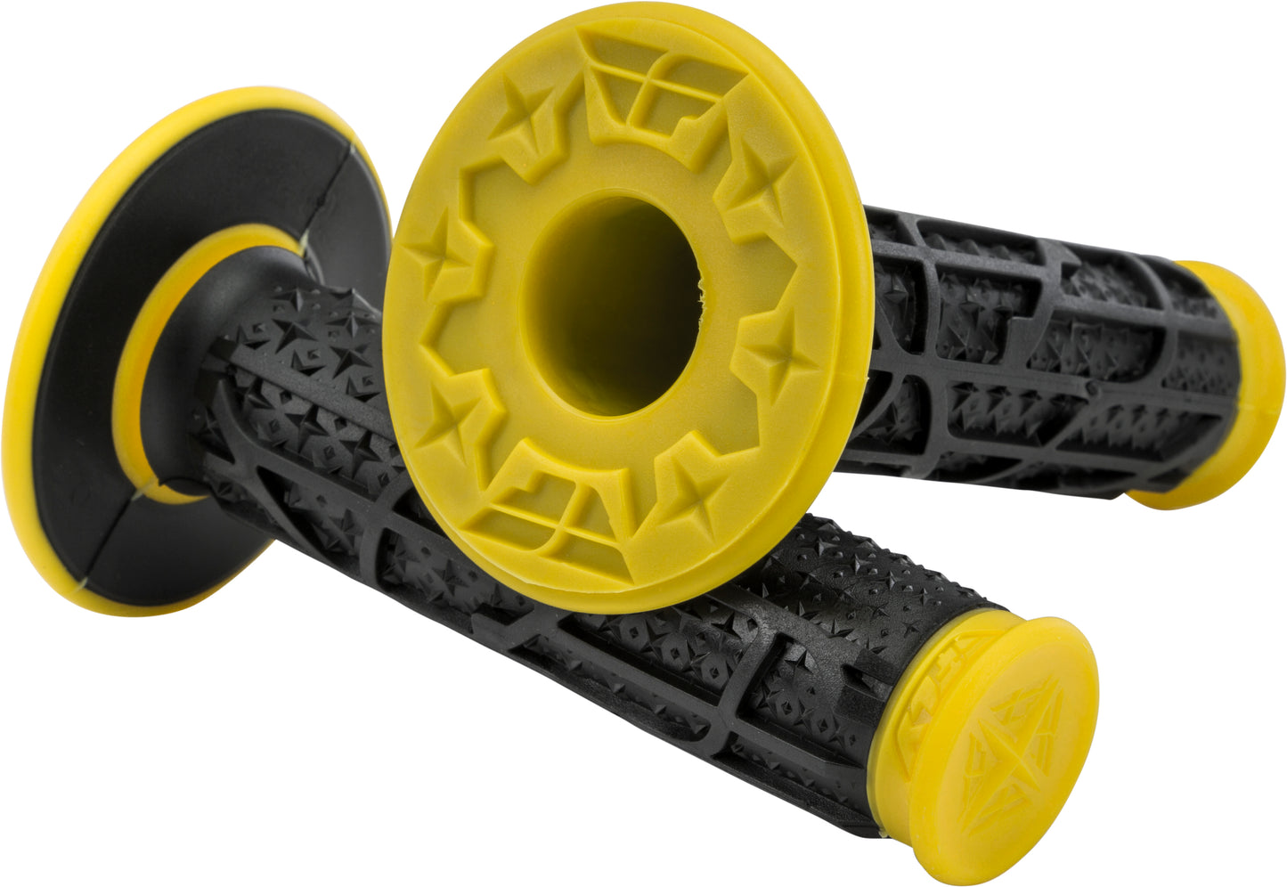 Pilot Ii Mx Grips Yellow/Black