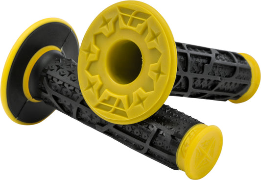 Pilot Ii Mx Grips Yellow/Black