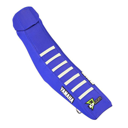 Seat Cover Blue/White Ribs Yz 65