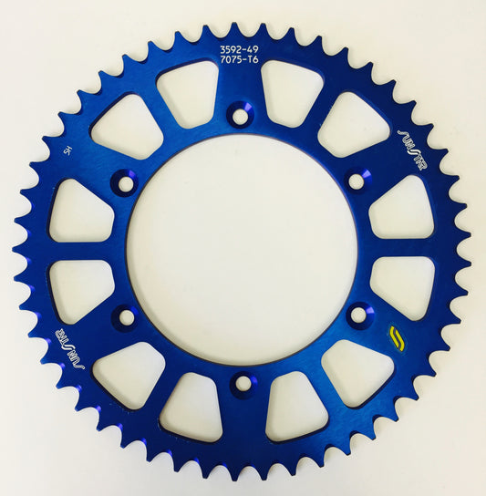 Rear Sprocket Aluminum 48t 520 Blu Hon/Yam