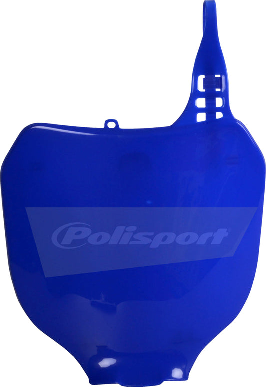 Number Plate Blue