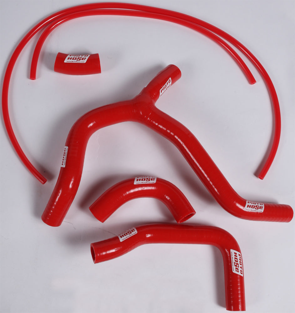 Silicone Y Hose Kit (Red)