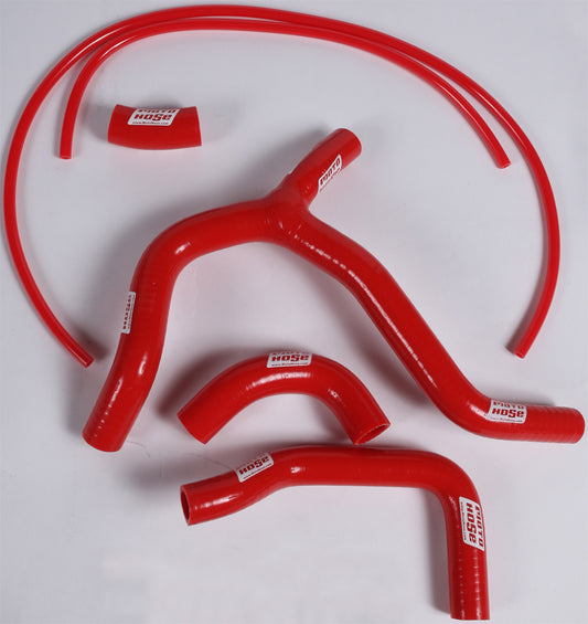 Silicone Y Hose Kit (Red)