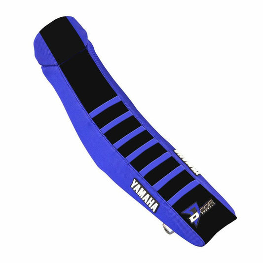 Seat Cover Blue/Black Ribs