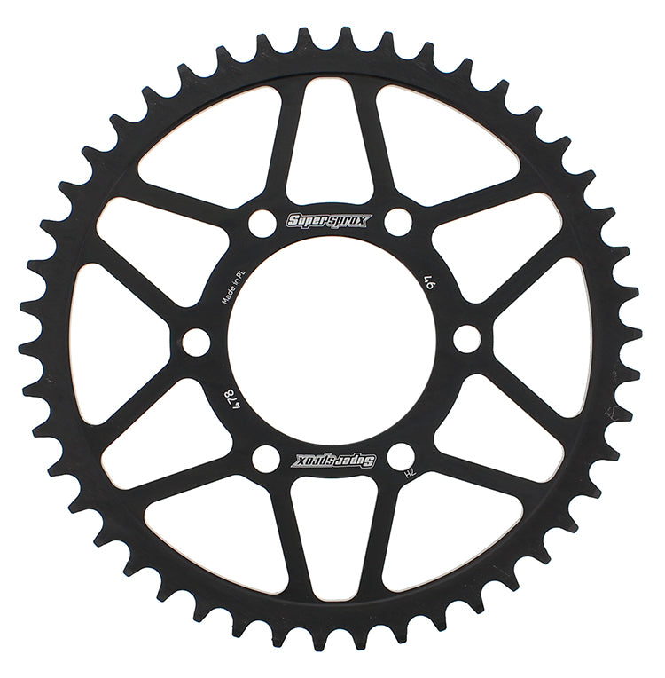 Rear Sprocket Steel 46t 520 Blk Kaw