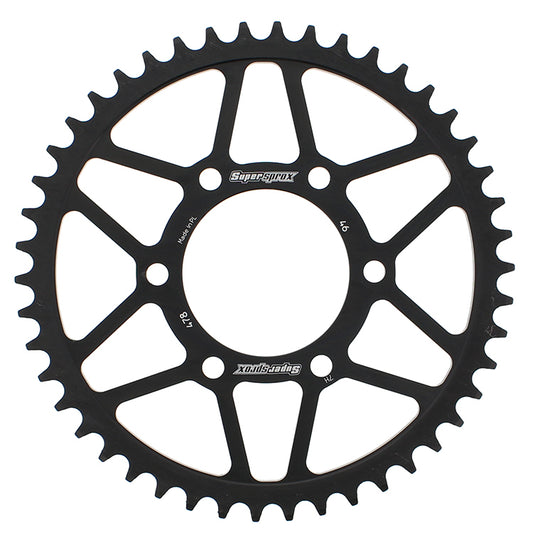 Rear Sprocket Steel 46t 520 Blk Kaw