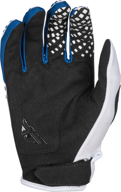 Kinetic Center Gloves White/Navy Lg