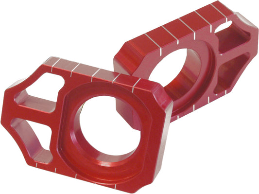 Axle Block Yamaha Red