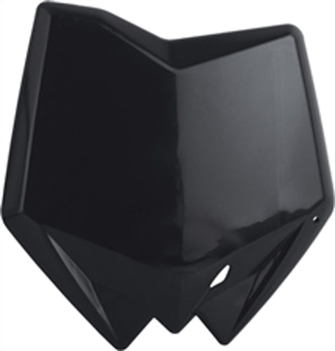 Front Number Plate Black