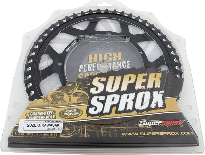 Rear Sprocket Aluminum 51t 520 Blk Kaw