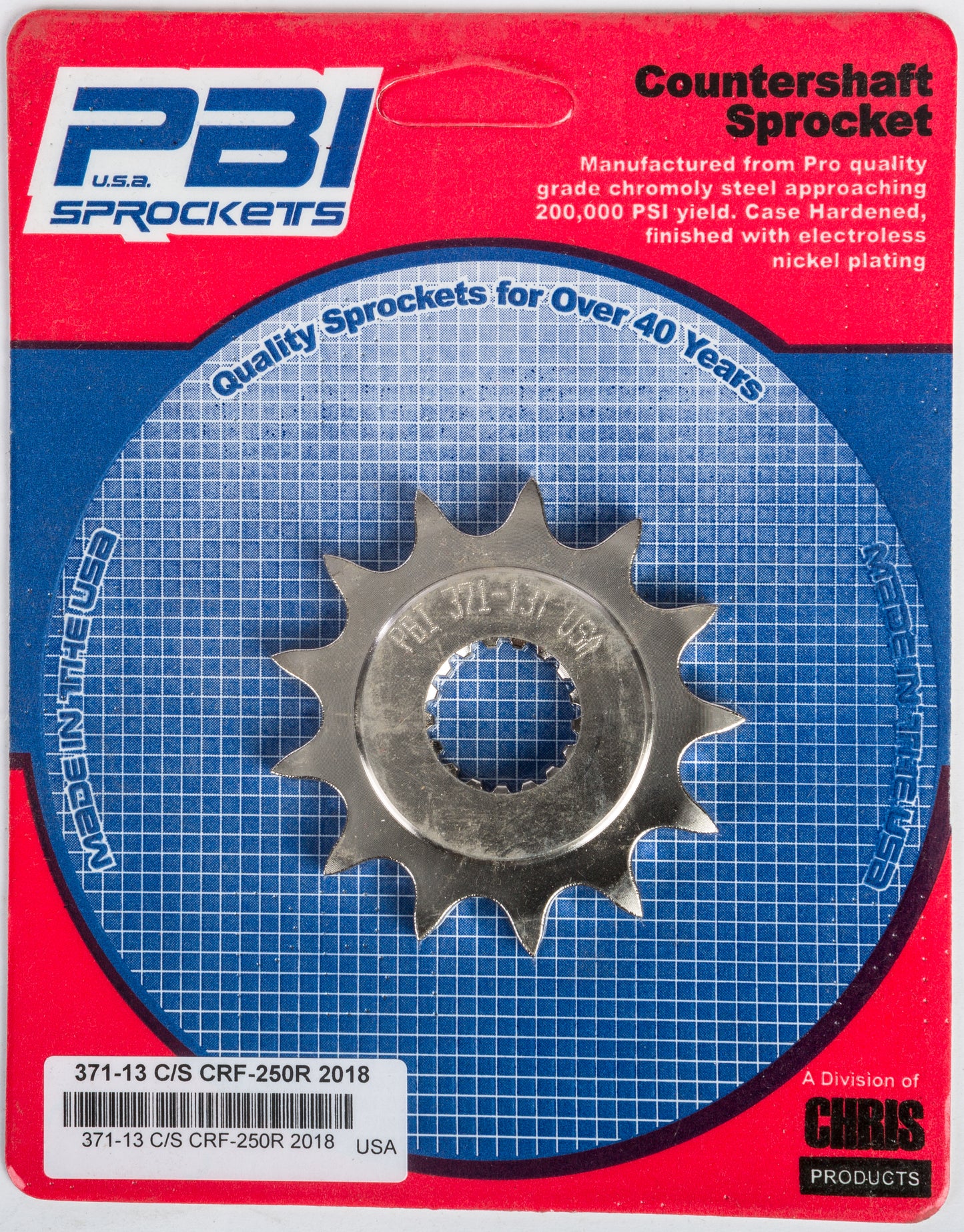 Front Cs Sprocket Steel 13t 520 Hon