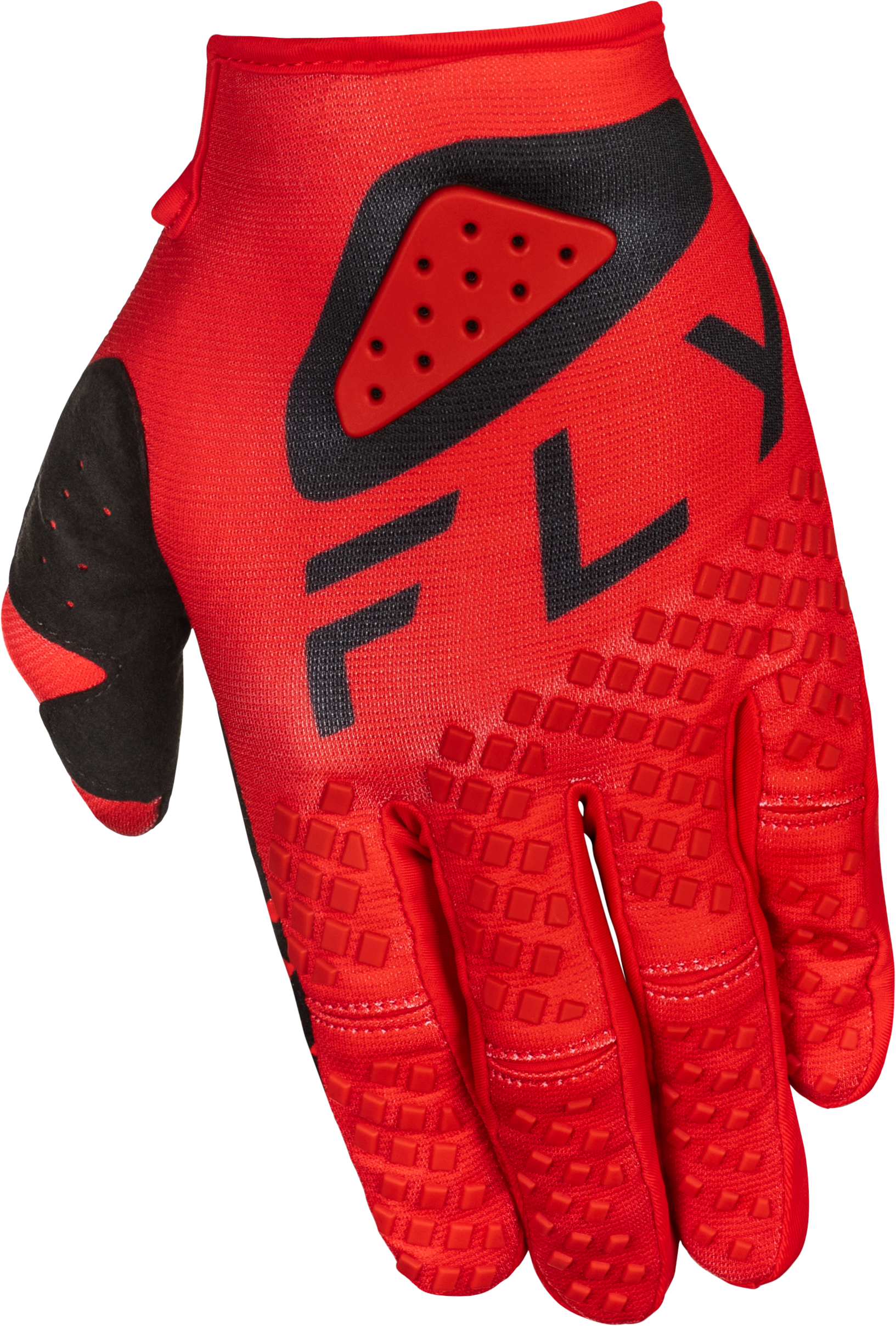 Kinetic Center Gloves Red/Black Md