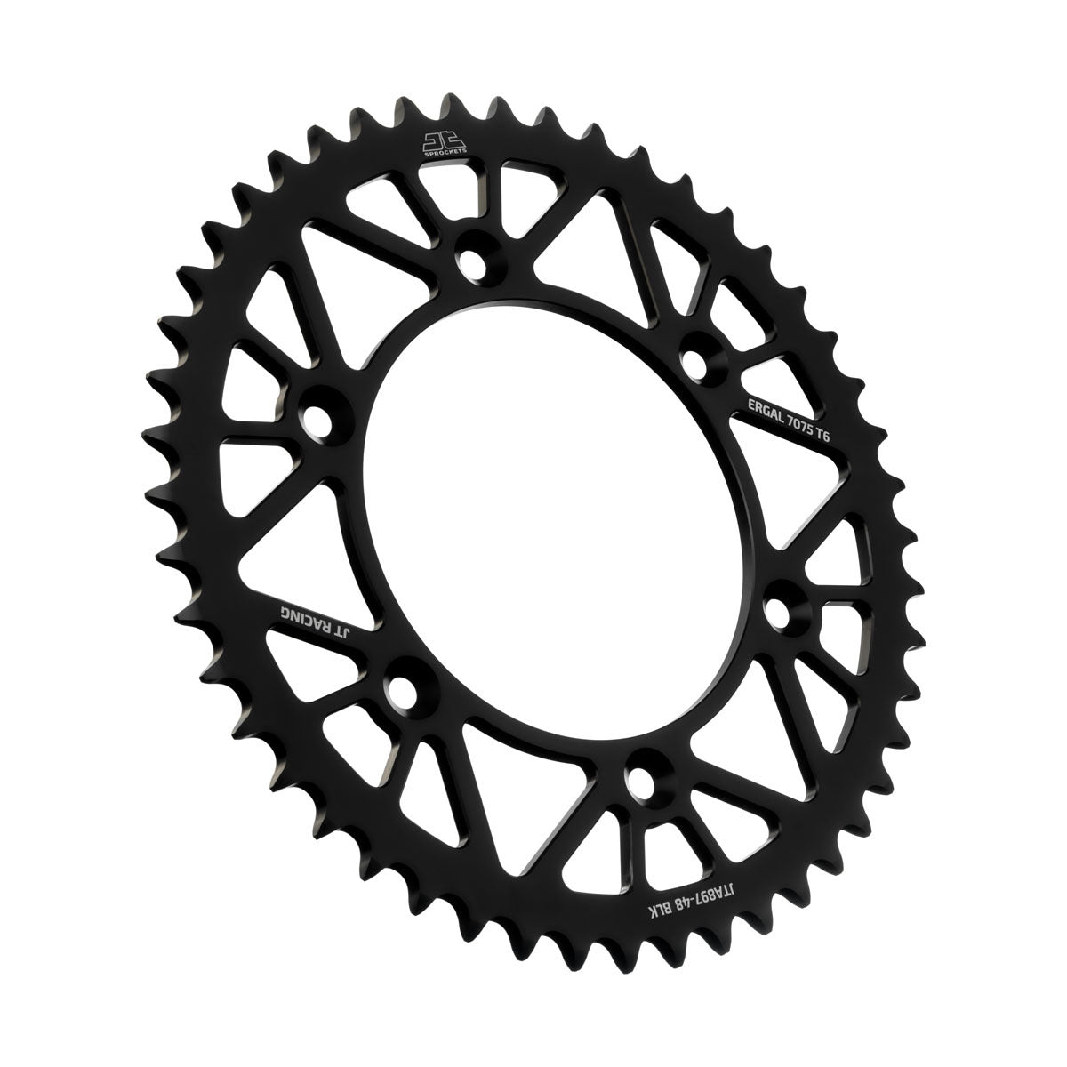 Rear Racelite Sprocket Alum 48t 520 Blk Hus/Husq/Ktm