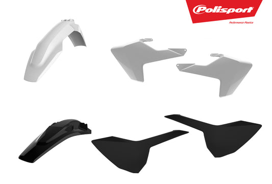 Plastic Body Kit White/Black