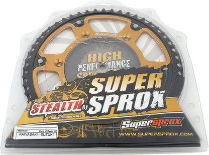 Rear Stealth Sprocket Alu/Stl 51t 520 Gld Suz